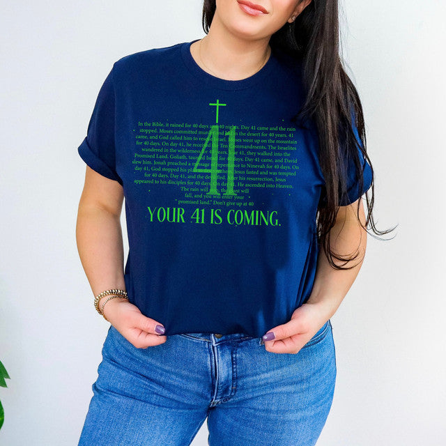 Your 41 is Coming Front Only!